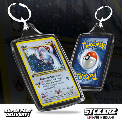 NEO GENESIS 1 SET POKEMON INSPIRIERT MINI SCHLÜSSELANHÄNGER *MEHRERE OPTIONEN* SCHLÜSSELANHÄNGER