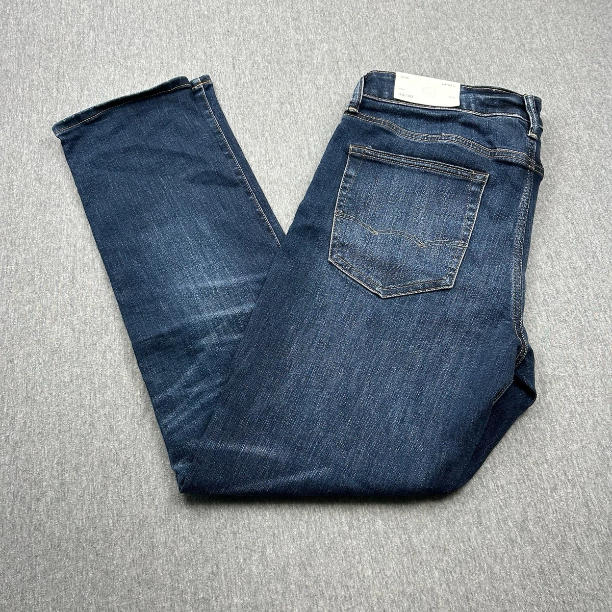 Jean Skinny American Eagle Hi-Rise Jegging - Taille 38 - Stretch - Bleu - Occasion Très Bon état