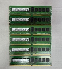 LOT of 6pcs RAM DDR4 SK hynix 8GB 2Rx8 PC4-2133 ECC HMA41GR7MFR8N-TF