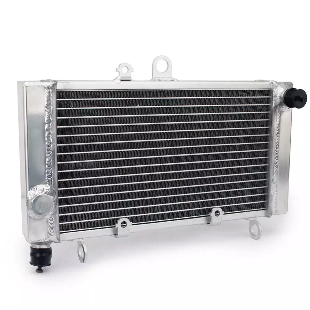 Radiateur alu Honda CB 500 F 2004-2007 avec finition brossée anti-corrosion