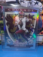 2025 Panini Rookies & Stars - Jayden Daniels Crusade #30 Silver Prizm