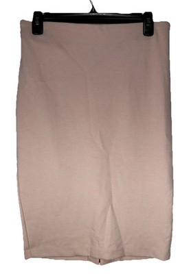 Philosophy Republic Clothing Women's Pink Pencil Skirt Size 10 Midi Stretch