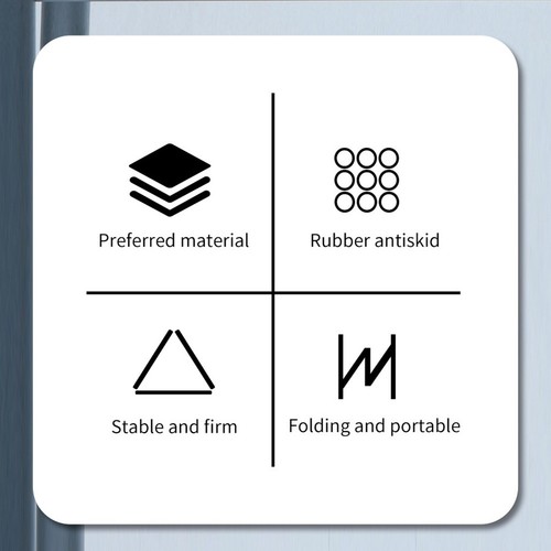 Invisible Laptop Folding Bracket Tablet Notebook Metal Non Slip Stand Heat GDB - Afbeelding 4 van 12