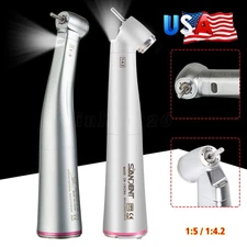 Dental Optic Fiber Contra Angle 1:5/1:4.2 LED Increasing Handpiece Fit KaV/COXO
