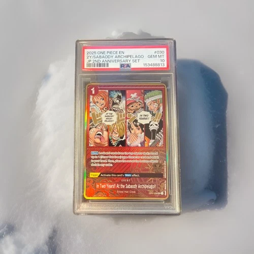 In Two Years!! Event OP01-030 PSA 10 [en] (One Piece Japanese 2nd Anniv. Set)