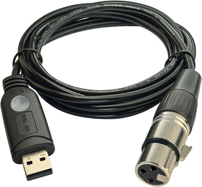 DSD TECH SH-RS09B USB Zu DMX Kabel Unterstützung Freestyler QLC Und Pi Open Ligh