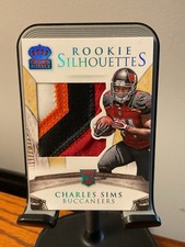 2014 Panini Crown Royale Charles Sims Rookie Silhouettes 4-Color Patch /99 SP 