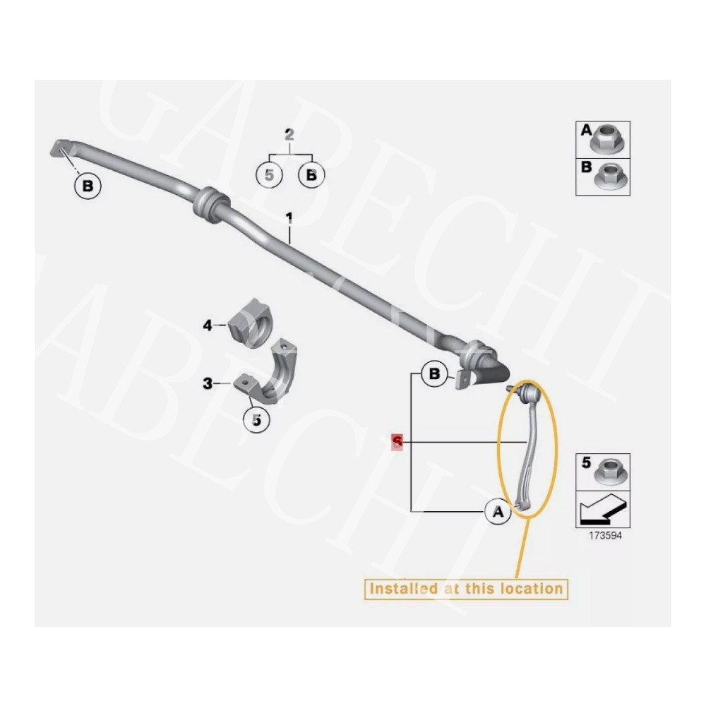 For Rolls Royce Phantom Front Control Arm Steering Joint Repair Kit