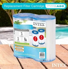 29002E Type A Pool Filter Cartridge 2Pk Filter Pumps Easy-To-Clean Dacron Paper