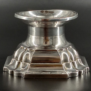 Kerzenständer 835 Silber Kerzenhalter einarmig Punze G Leuchter silver candle