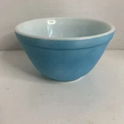 Vintage Pyrex Primary Blue #401 Small Nesting Mixing Bowl 1-1/2 Pint
