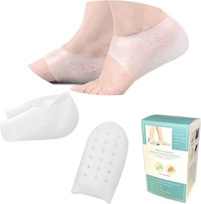 Height Increase Insoles, Invisible Non-Slip Silicone Shoe Lift Cushion Universal