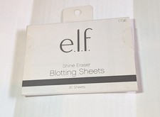 E.L.F. Shine Eraser Blotting Sheets, 30 Sheets 1736 NEW IN THE BOX