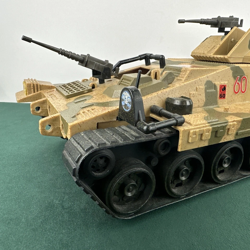 De colección 1986 Lanard Toys The Corps Defensa Convoy Tanque GI Joe Juguete Militar Foto 2 de 4