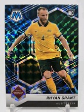 2021-22 Mosaic FIFA Road to World Cup RHYAN GRANT Rookie RC Genesis SP Australia