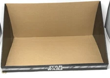 Star Wars Saga Collection Hasbro Action Figure Store Display 22.5 x 12.5 x 10