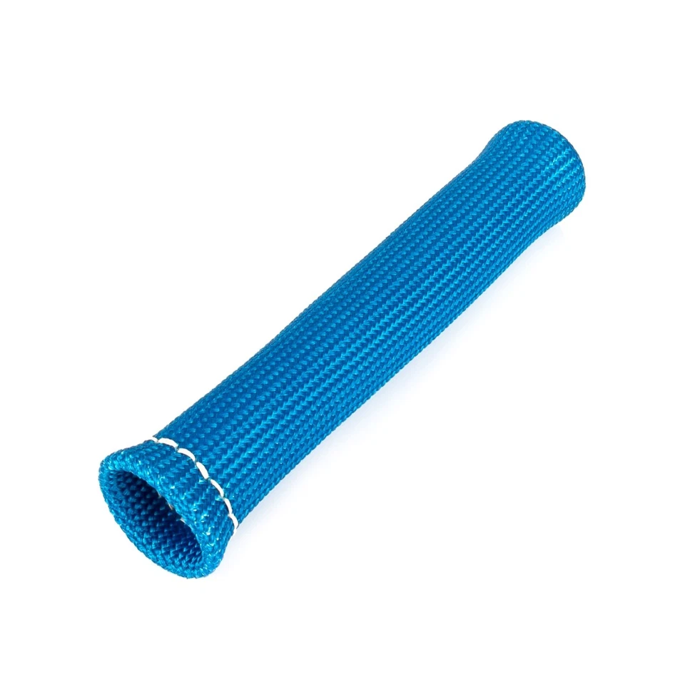 1x funda protectora de fibra de vidrio protección térmica protección de enchufe bujía azul para MAZDA Foto 2 de 4