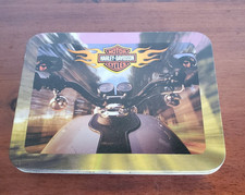 Harley Davidson 2 Packs Of Playing  Cards In Decorative Tin