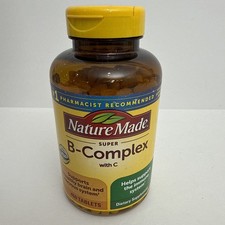Nature Made Super B-Complex with Vitamin C  Folic Acid, 460 tablets - Exp 3/27