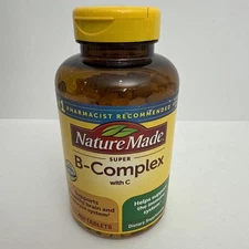 Nature Made Super B-Complex with Vitamin C & Folic Acid, 460 tablets - Exp 3/27