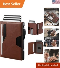 Lightweight Slim Wallet: RFID-Blocking Card Holder for Everyday Elegance