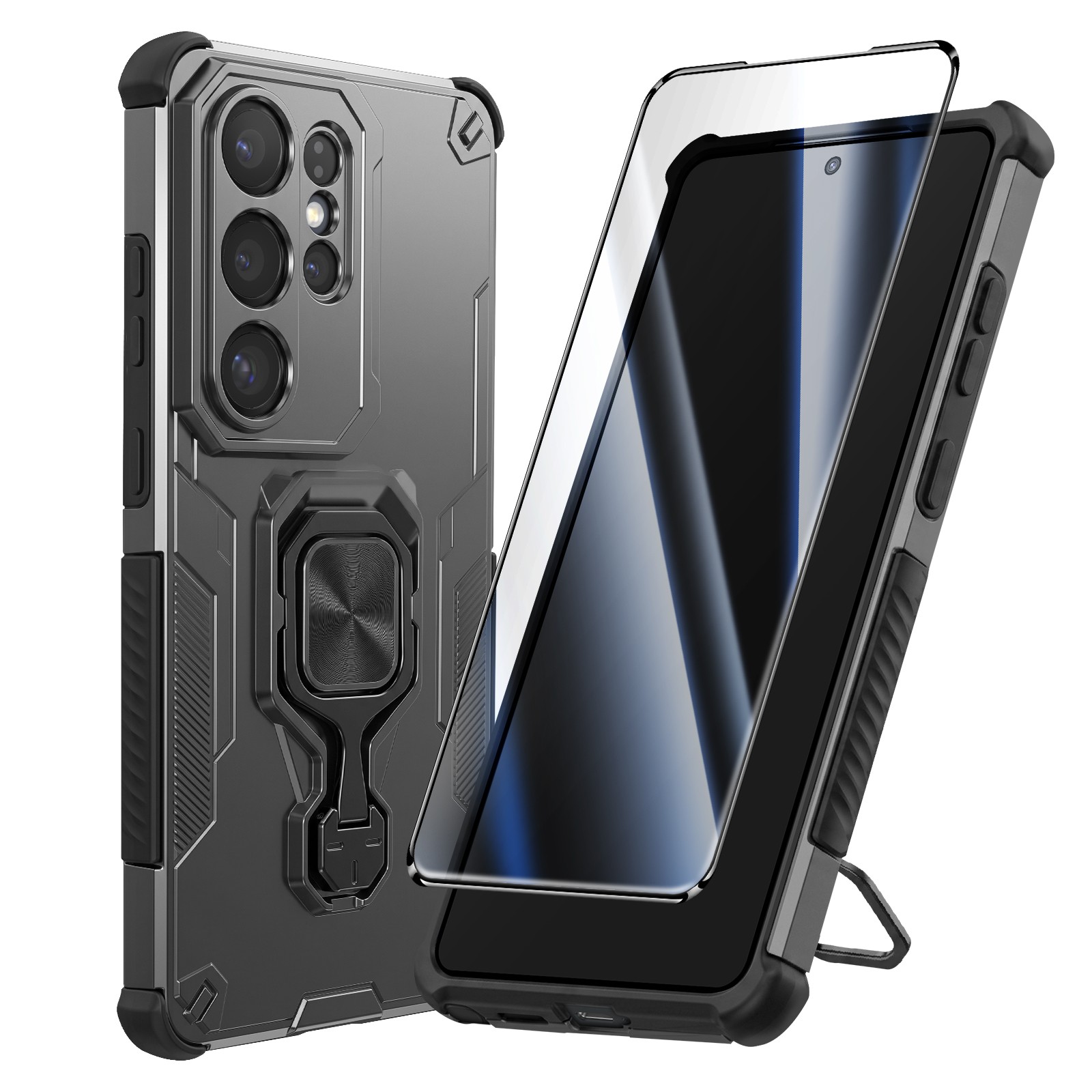 Coque de protection Galaxy S26 Ultra aimantee antichoc plus vitre ecran
