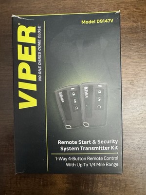 Viper Remote Start & Security System Transmitter Kit - 2-Way 1-Button Remote