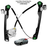 Newparts Elektrischer Fensterheber Vorne Links FüR Ford Focus 98-04 4/5 TüRen