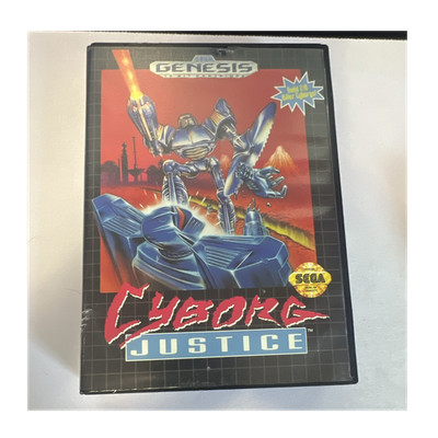 SEGA Cyborg Justice Sega Genesis Action & Adventure with Manual