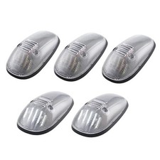 5PCS White Light Clear Lens LED Cab Roof Lights A3:Clear Lens White Light