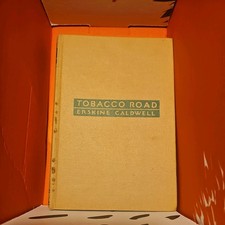 Tobacco Road Erskine Caldwell 1932 1st Ed. HC Wartime Book Great Depression