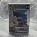Funko Pop! Assassin's Creed - Ezio- (Blue) - GameStop Exclusive- Protective Case