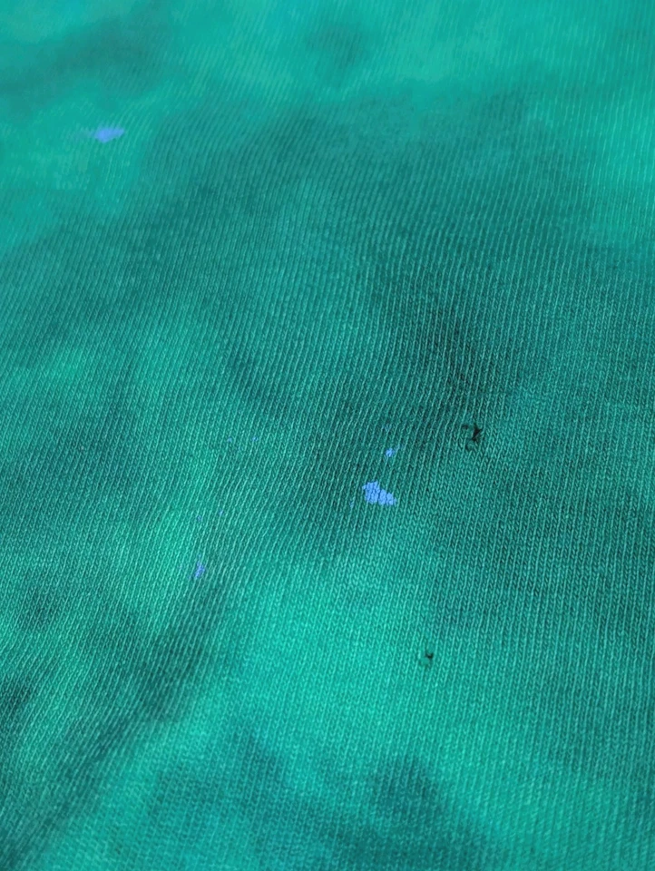 Camiseta vintage surge tie dye años 90 cosida XL verde soda rojo Foto 4 de 4