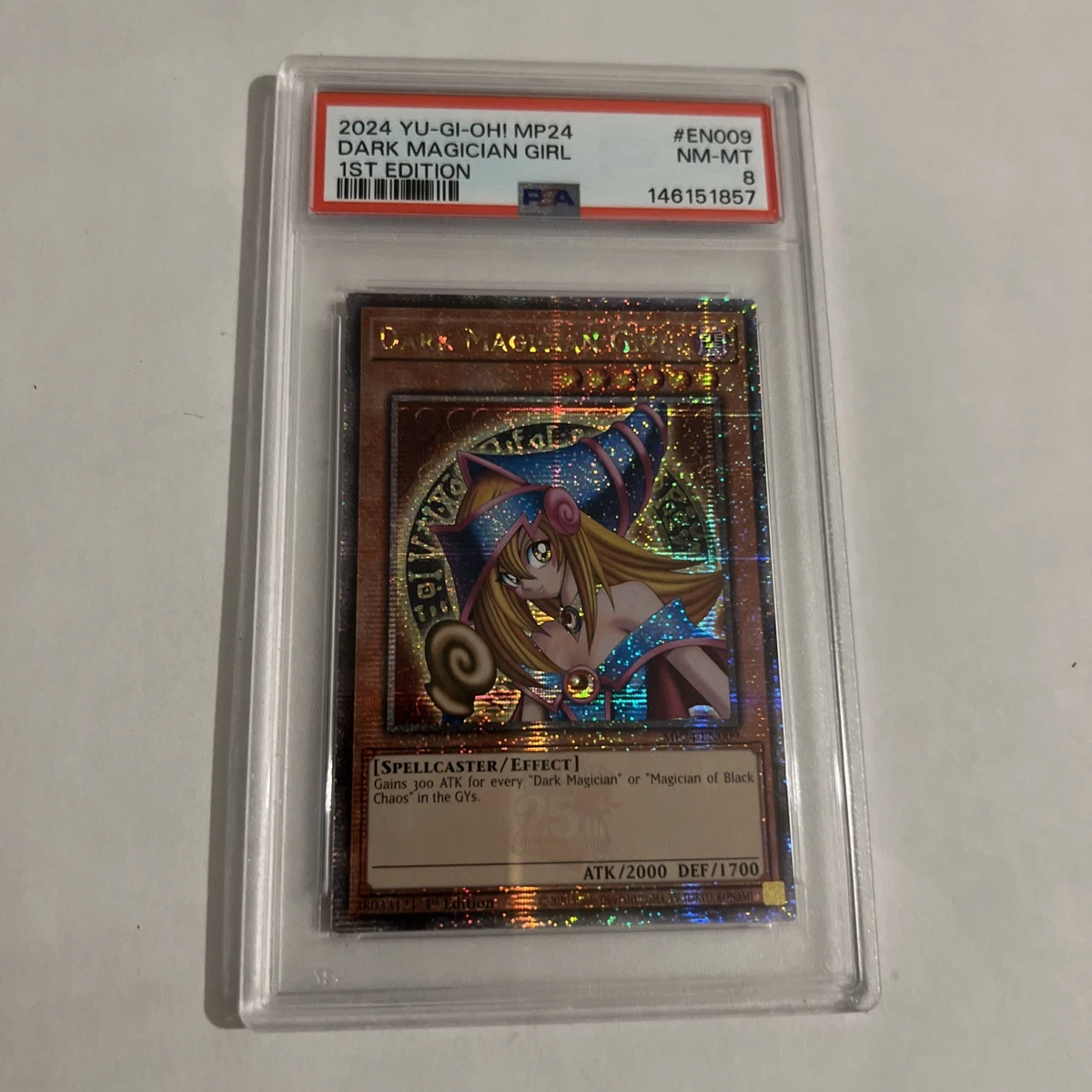 Dark Magician Girl Yu-Gi-Oh! TCG Professional Sports Authenticator