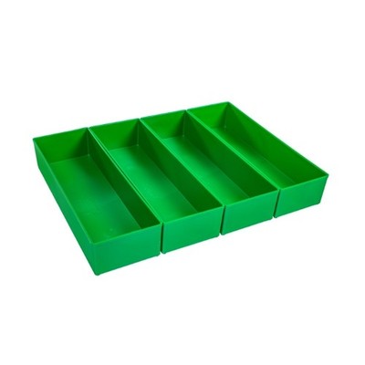 BS-Systems Insetbox G3 dunkelgrün BSS (4 Stück) für L-BOXX