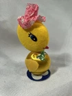 Vintage Flocked Easter Chick