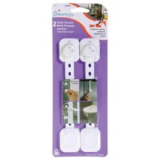 Dreambaby Twist 'N Lock Multi-Purpose Latch, 2 Pack Dreambaby