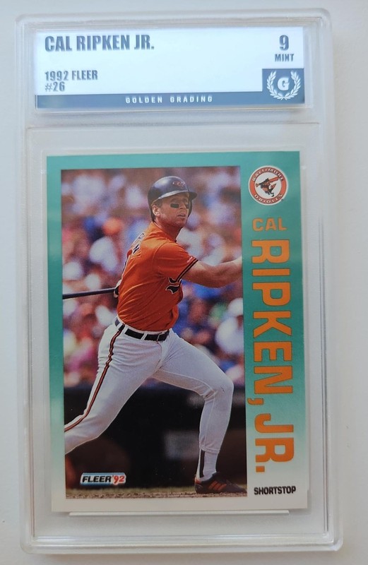1992 Fleer Cal Ripken Jr. #26 Orioles Golden 9