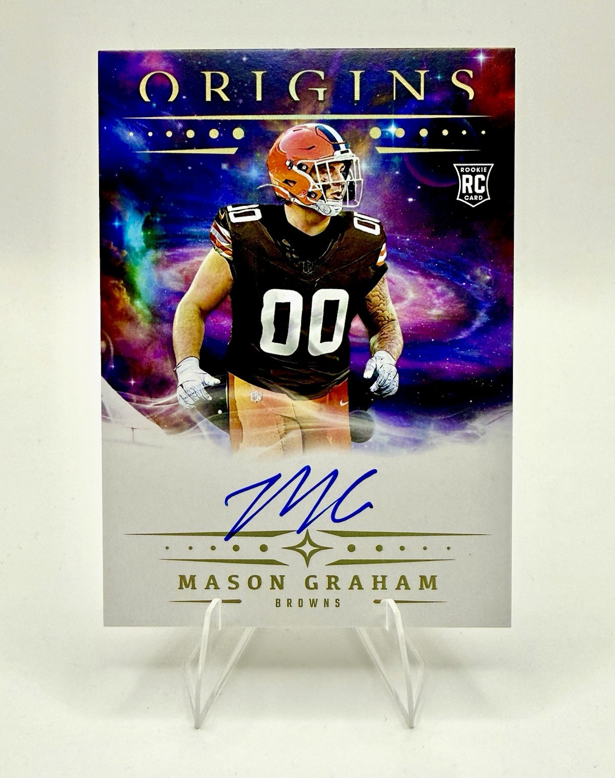 Panini 2025 Origins Rookie Autographs Mason Graham Browns #RA-MGR AU RC