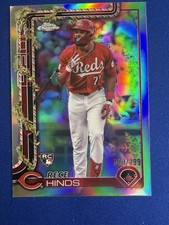 2025 Topps Chrome - Rece Hinds #253 Refractor (RC)