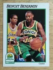 1991-92 Hoops #197 Benoit Benjamin