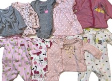 Carter's Newborn Lot Of 10 Girl Starter Bundle NB