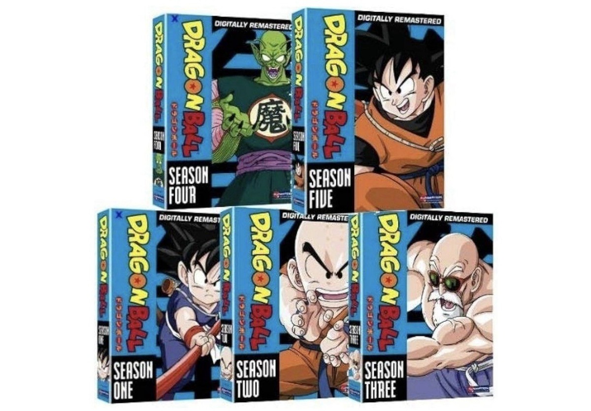 Dragon Ball: Complete Series Season 1 - 5 (DVD, 2020, 25-Disc Set