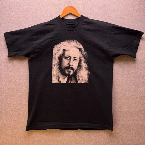 Vtg Arlo Guthrie T Shirt Mens XL Black SS Concert Festival S Vintage vintage concert t-shirt, vintage, size XL, single stitch, B+ condition