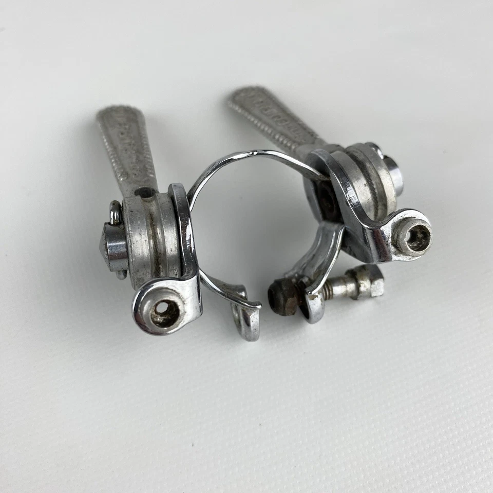 Vintage Campagnolo Record Shift Lever Set Vicenza Shifter Clamp-on 60s,70s - Image 2 of 3