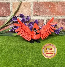 3D Printed Articulating Cardinal