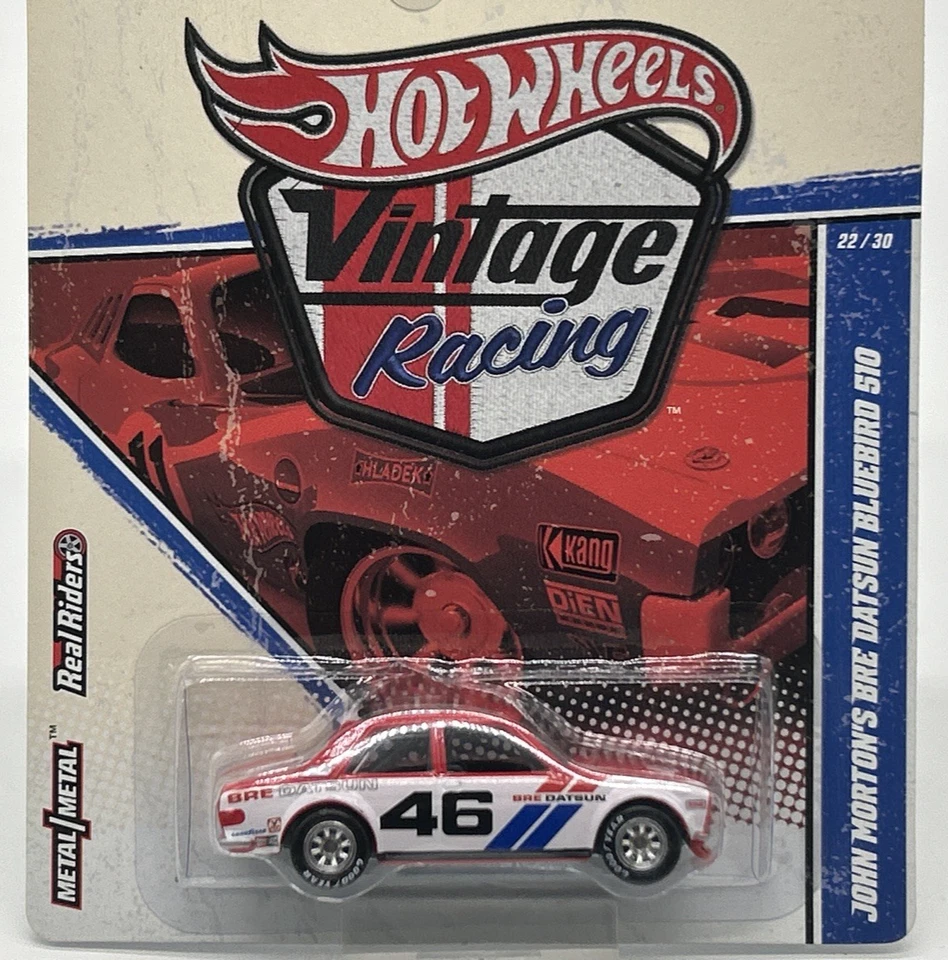 Hot Wheels Vintage Racing John Morton's BRE Datsun Bluebird 510 - Free Shipping - Image 4 of 4