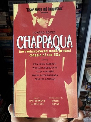 Chappaqua 1966 VHS Extremely Rare Promotional Screener FACTORY