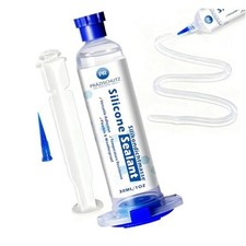 RTV Silicone Adhesive Sealant - High Temperature  Waterproof 30ml/1oz Clear