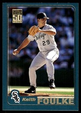 Keith Foulke 2001 Topps #284 White Sox MLB READ FREE SHIPPING AutographDen